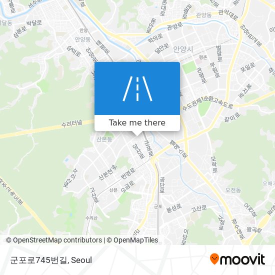 군포로745번길 map