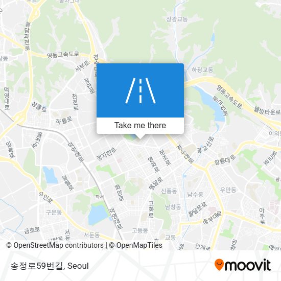송정로59번길 map