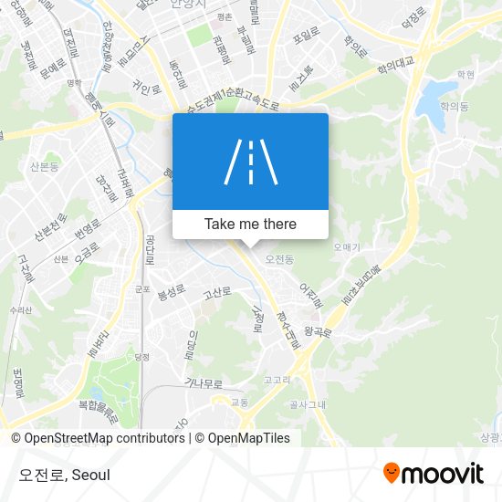 오전로 map