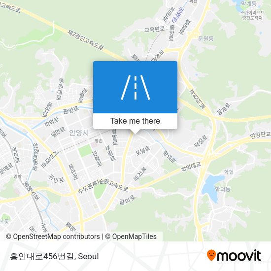 흥안대로456번길 map
