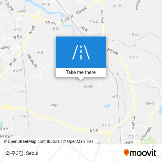 와우3길 map