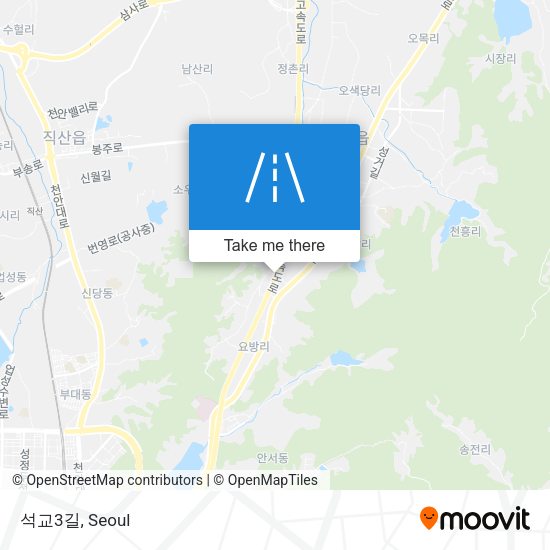 석교3길 map