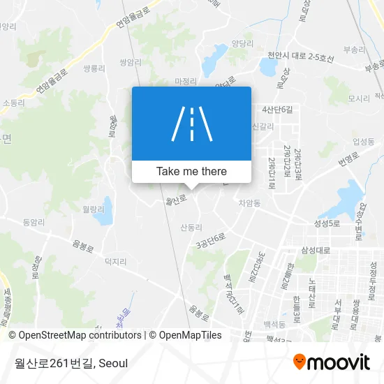 월산로261번길 map