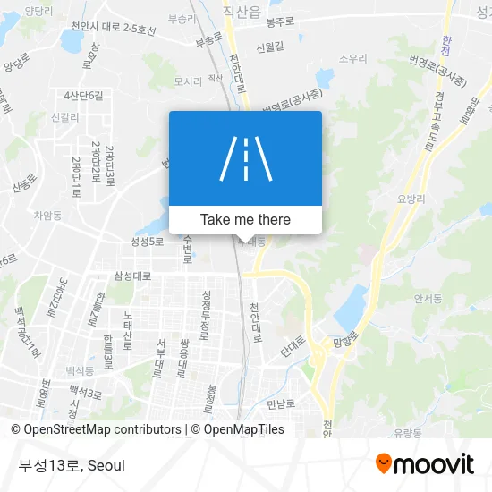 부성13로 map