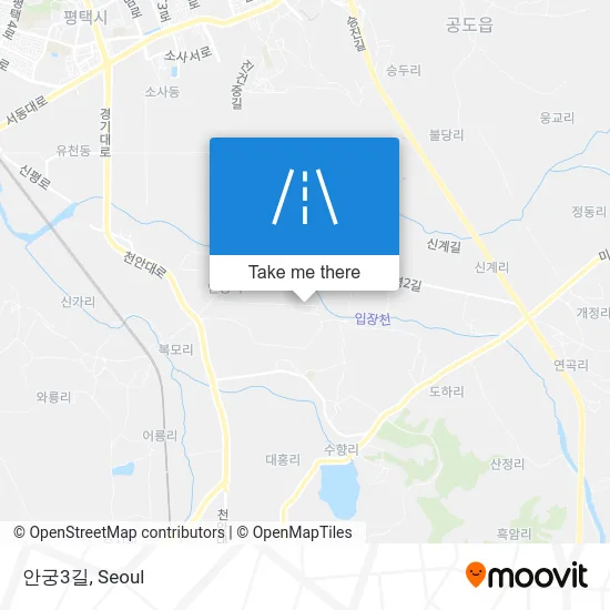 안궁3길 map