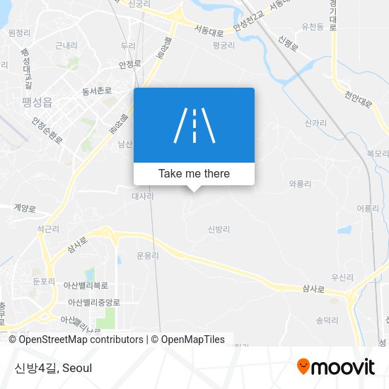 신방4길 map
