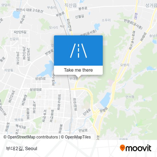 부대2길 map