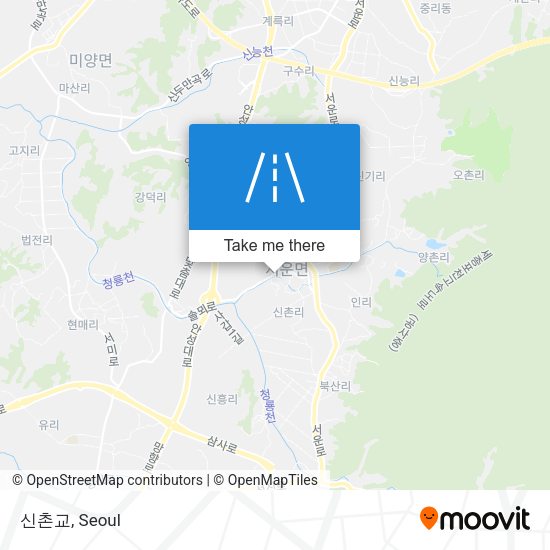 신촌교 map