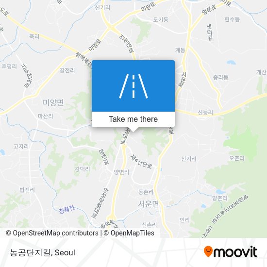 농공단지길 map