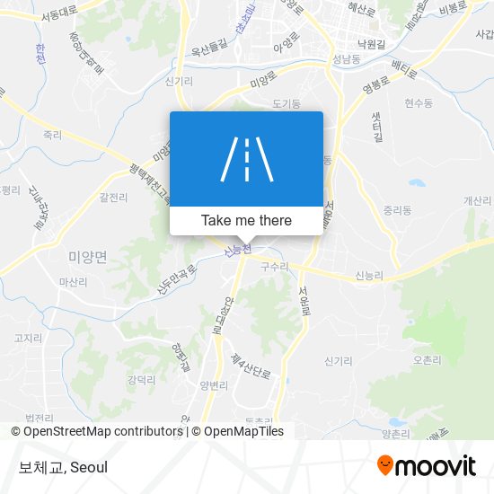 보체교 map