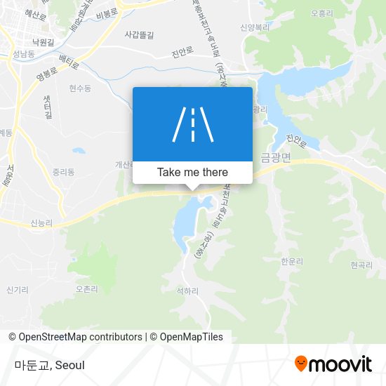 마둔교 map