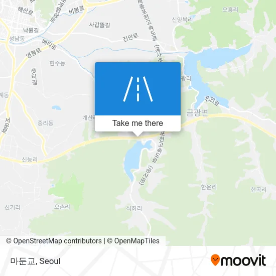 마둔교 map