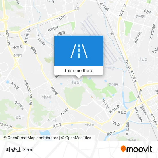배양길 map
