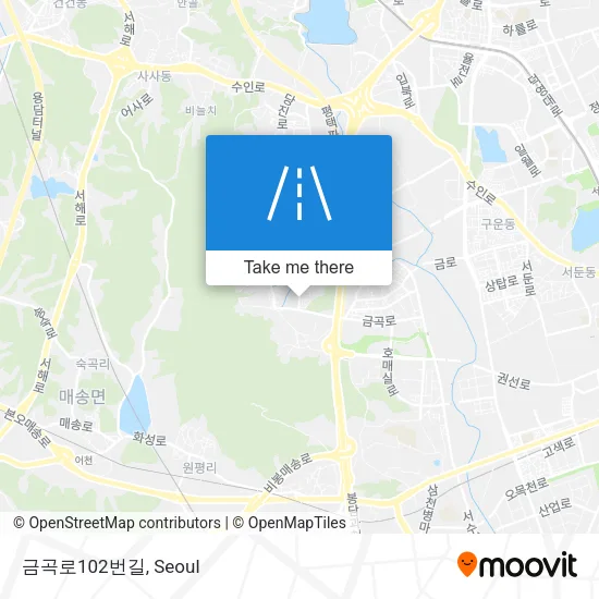 금곡로102번길 map
