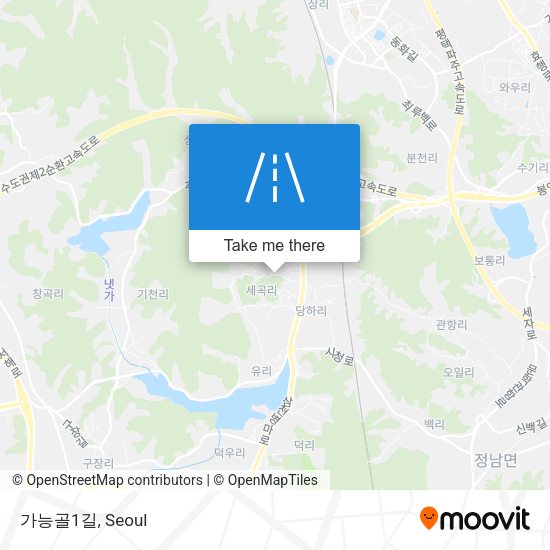 가능골1길 map