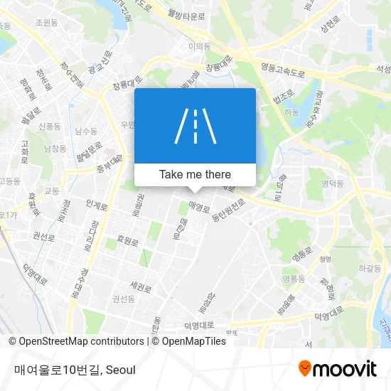 매여울로10번길 map
