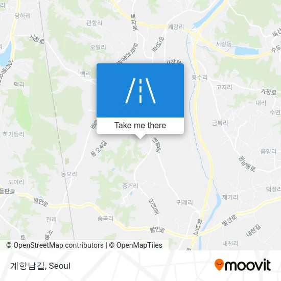 계향남길 map