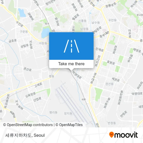 세류지하차도 map