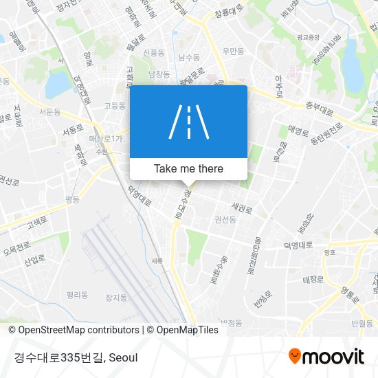 경수대로335번길 map