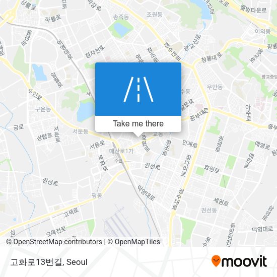 고화로13번길 map