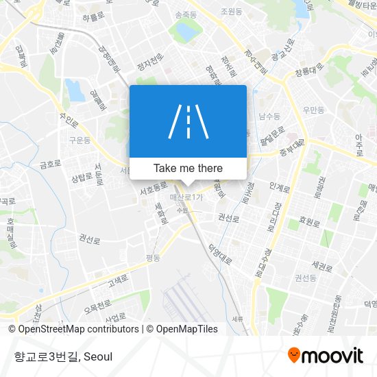 향교로3번길 map