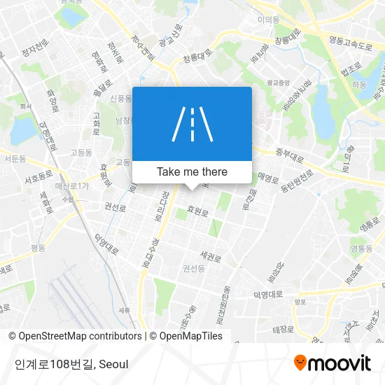 인계로108번길 map