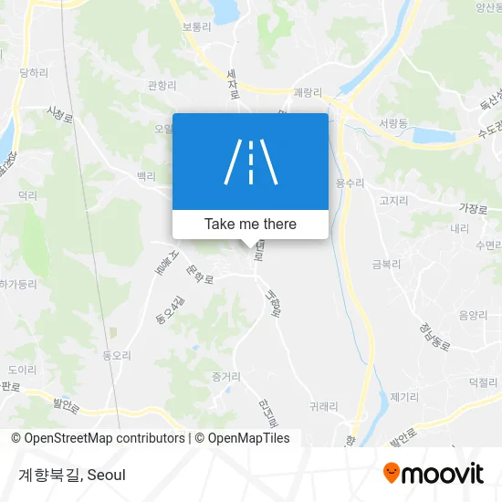 계향북길 map