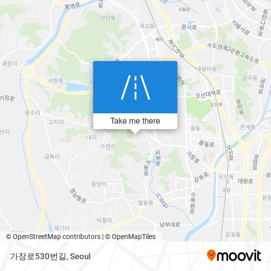 가장로530번길 map