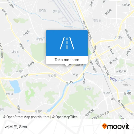 서부로 map