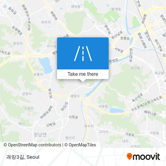 괘랑3길 map