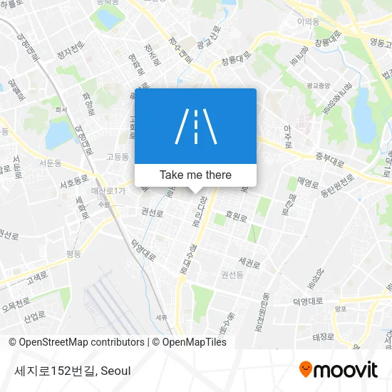세지로152번길 map