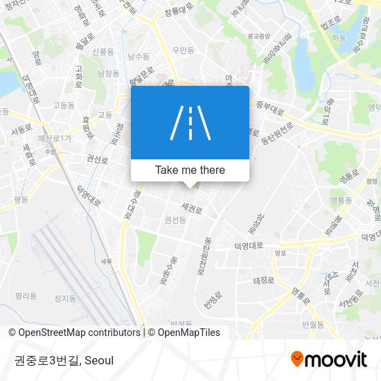 권중로3번길 map