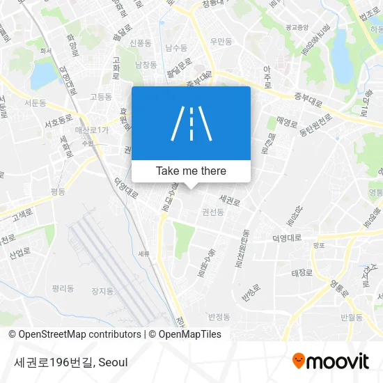 세권로196번길 map