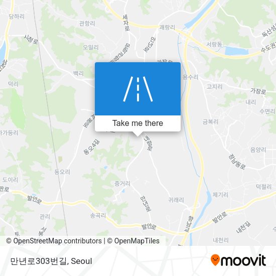 만년로303번길 map