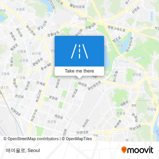 매여울로 map