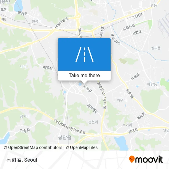 동화길 map