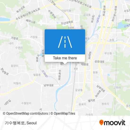 가수행복로 map