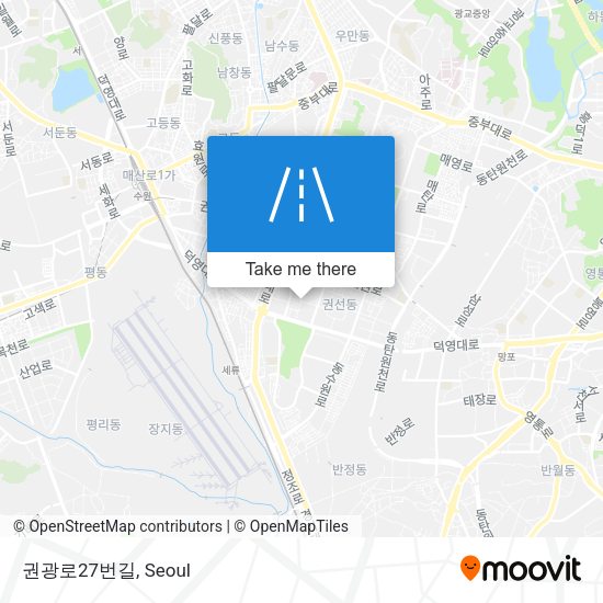 권광로27번길 map