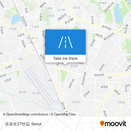 권광로27번길 map