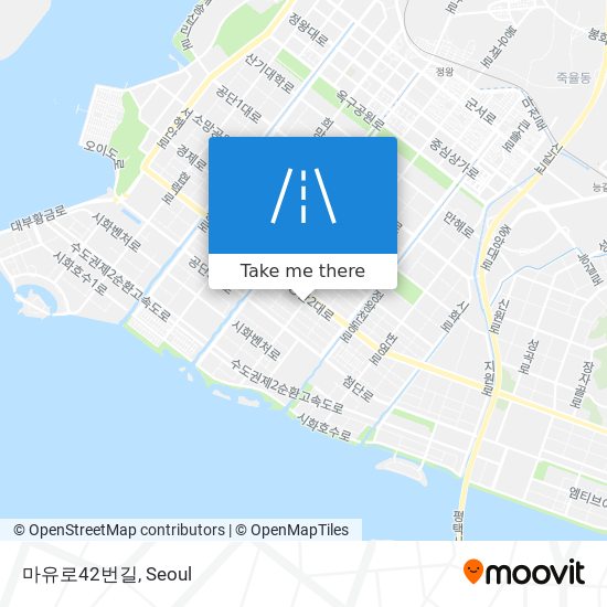 마유로42번길 map