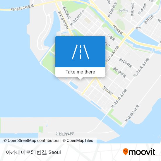 아카데미로51번길 map
