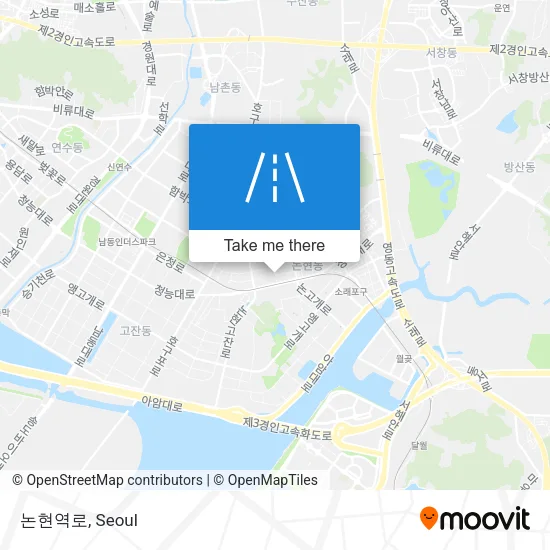 논현역로 map
