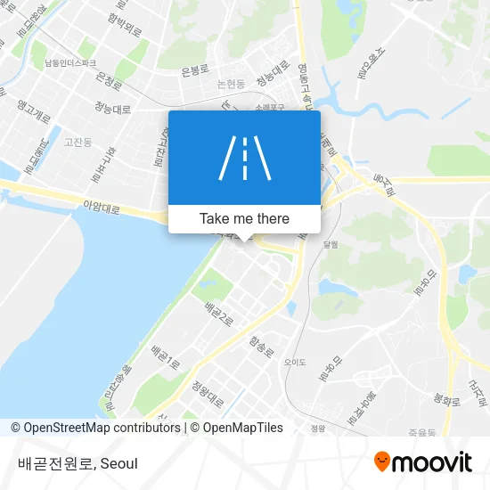 배곧전원로 map