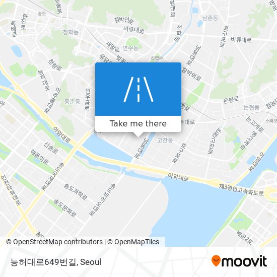 능허대로649번길 map