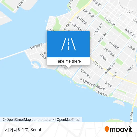 시화나래1로 map