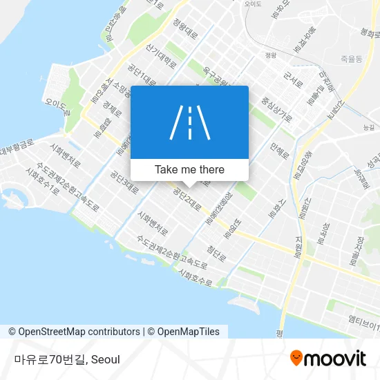 마유로70번길 map