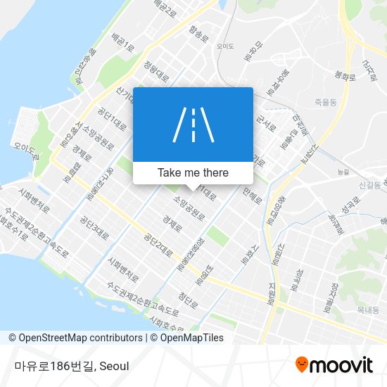 마유로186번길 map