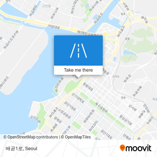 배곧1로 map