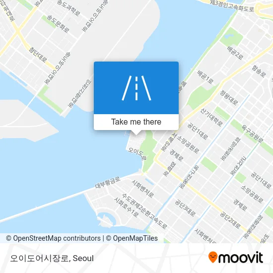 오이도어시장로 map