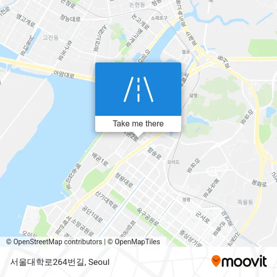 서울대학로264번길 map